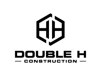 Double H Construction logo design by maserik