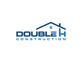 Double H Construction logo design by RIANW