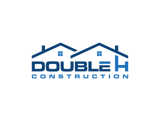 Double H Construction logo design by RIANW