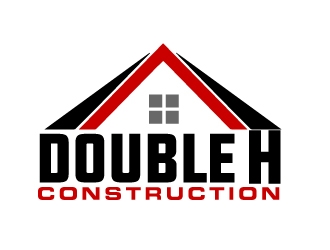 Double H Construction logo design by AamirKhan