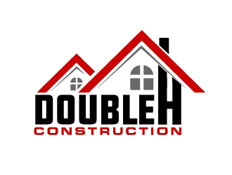 Double H Construction logo design by AamirKhan