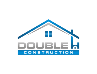 Double H Construction logo design by rizqihalal24