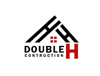 Double H Construction logo design by NikoLai