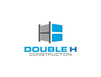 Double H Construction logo design by efren