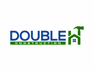 Double H Construction logo design by ingepro
