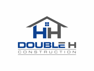 Double H Construction logo design by ingepro