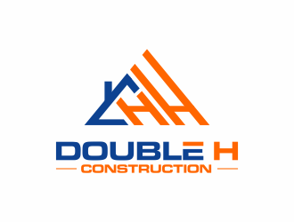 Double H Construction logo design by ingepro