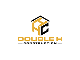 Double H Construction logo design by ndaru