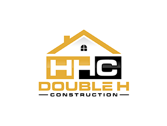 Double H Construction logo design by ndaru