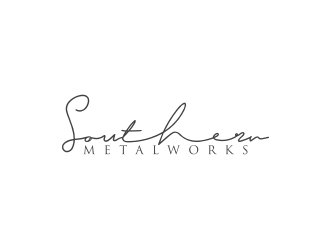 Southern Metalworks  logo design by bricton