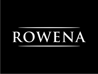 Rowena logo design by johana