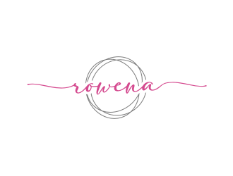 Rowena logo design by GemahRipah
