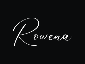 Rowena logo design by carman