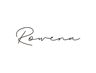 Rowena logo design by carman