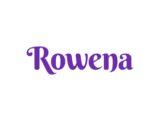 Rowena logo design by lexipej