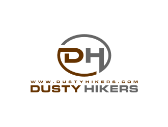 www.dustyhikers.com - Dusty Hikers logo design by bricton
