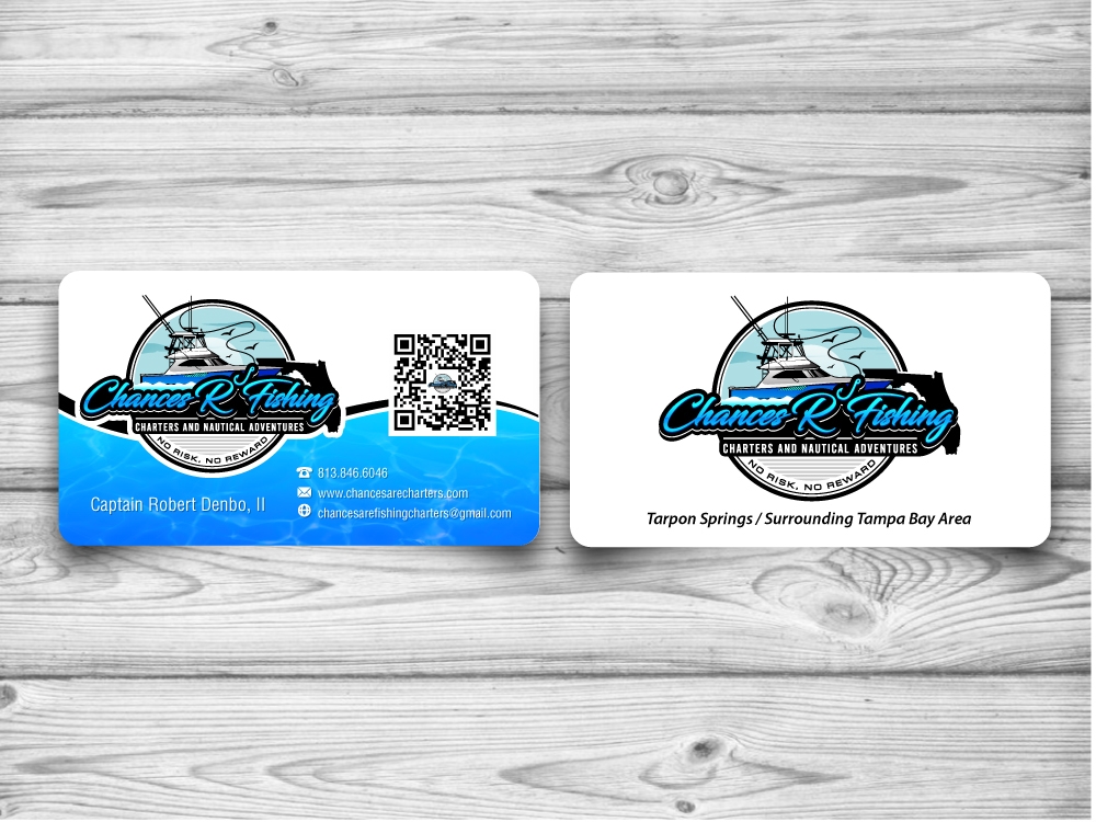 Chances R’ Fishing Charters and Nautical Adventures logo design by jaize