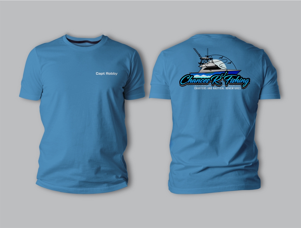 Chances R’ Fishing Charters and Nautical Adventures logo design by Niqnish