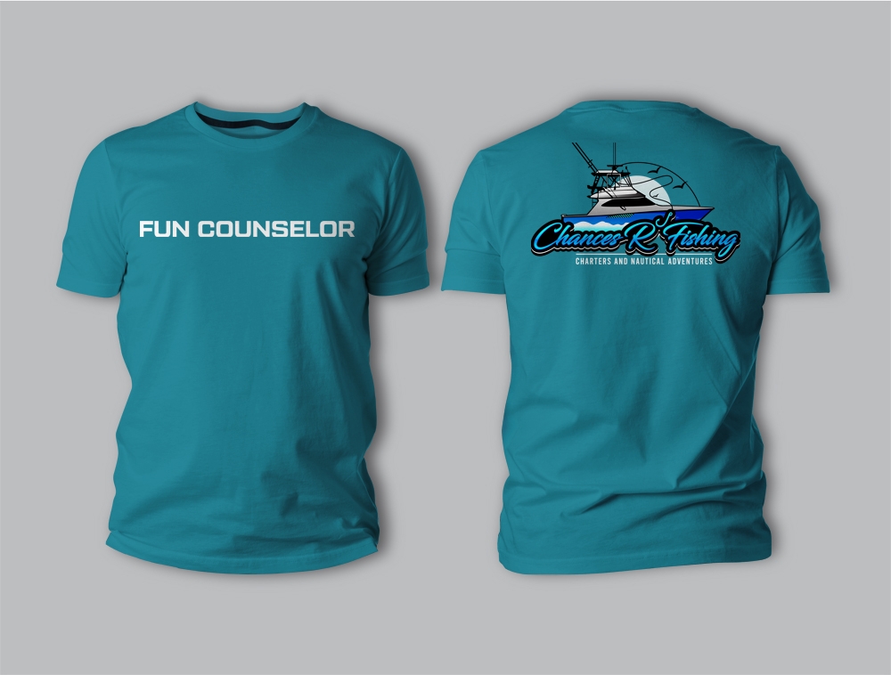 Chances R’ Fishing Charters and Nautical Adventures logo design by Niqnish