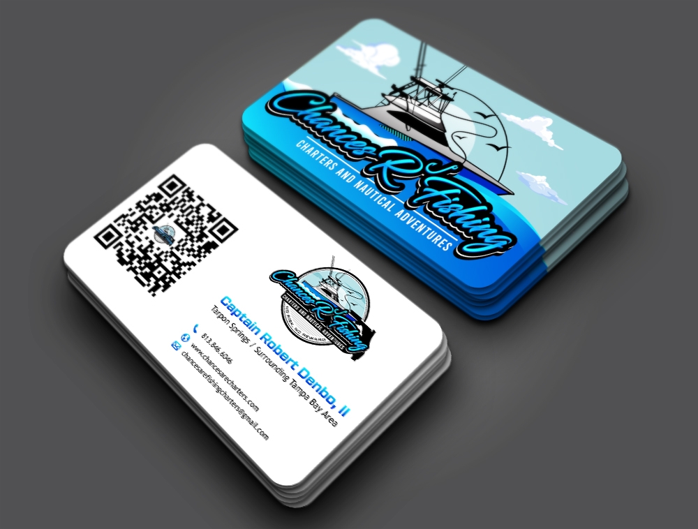 Chances R’ Fishing Charters and Nautical Adventures logo design by Niqnish