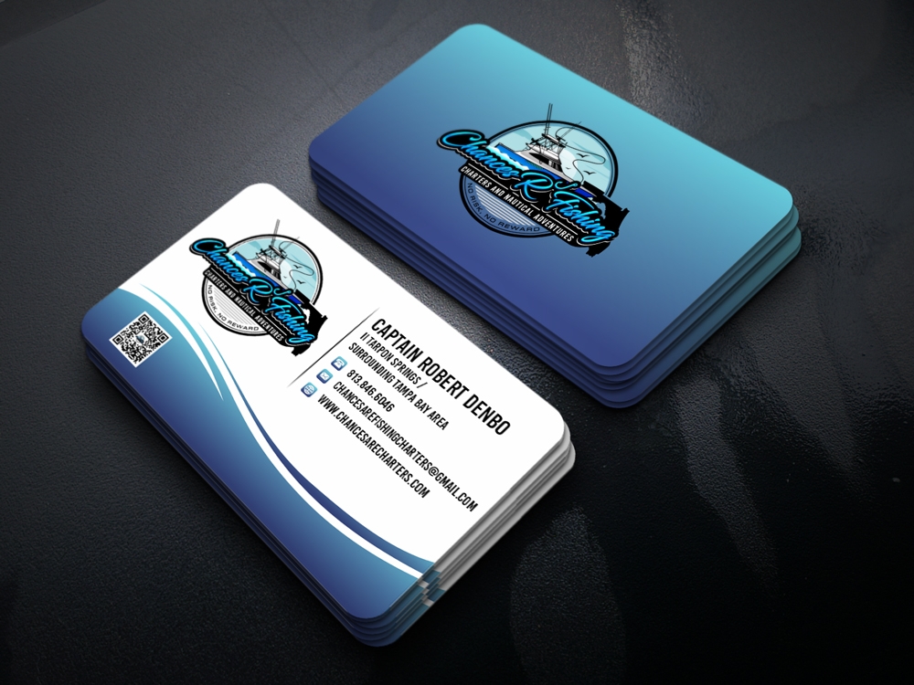 Chances R’ Fishing Charters and Nautical Adventures logo design by ManishKoli