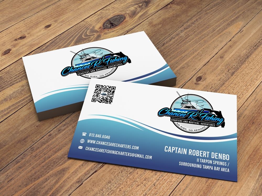 Chances R’ Fishing Charters and Nautical Adventures logo design by ManishKoli