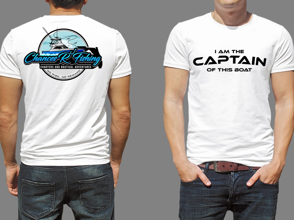 Chances R’ Fishing Charters and Nautical Adventures logo design by Gelotine