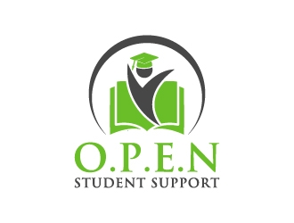 O.P.E.N Student Support logo design by Creativeminds