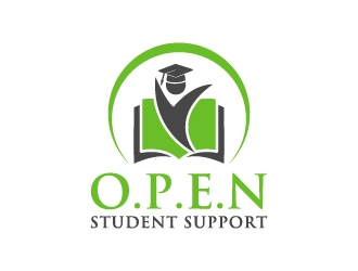 O.P.E.N Student Support logo design by Creativeminds