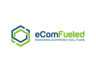 eComFueled ... tagline ... Powering eCommerce Solutions logo design by torresace
