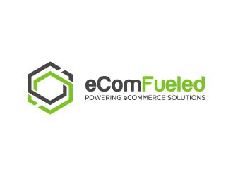 eComFueled ... tagline ... Powering eCommerce Solutions Logo Design