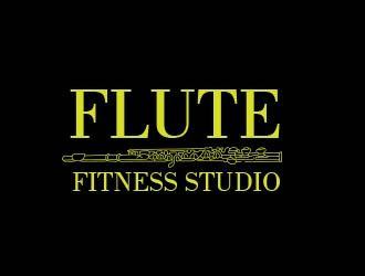 Flute Fitness Studio logo design by chad™