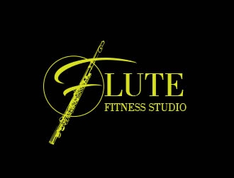 Flute Fitness Studio logo design by chad™