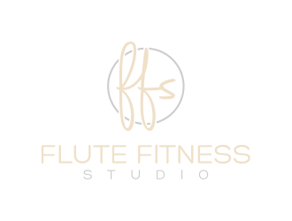 Flute Fitness Studio logo design by cintoko