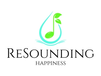 ReSounding Happiness logo design by jetzu