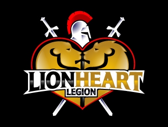 LionHeart Legion logo design by Suvendu