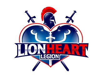 LionHeart Legion logo design by Suvendu