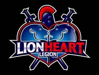 LionHeart Legion logo design by Suvendu