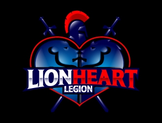 LionHeart Legion logo design by Suvendu