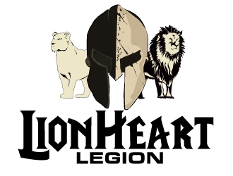 LionHeart Legion logo design by AamirKhan
