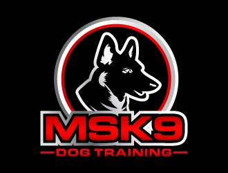 MSK9 Dog Training logo design by iamjason