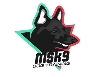 MSK9 Dog Training logo design by forevera