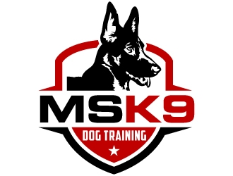 MSK9 Dog Training logo design by Suvendu