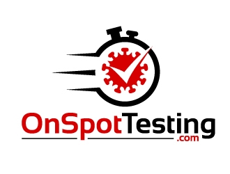 On Spot Testing .com logo design by jaize