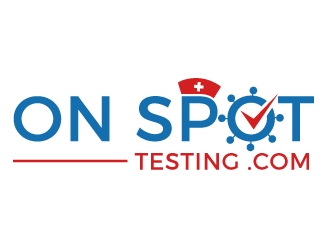 On Spot Testing .com logo design by gilkkj