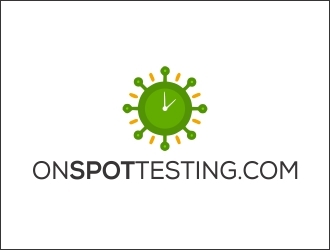 On Spot Testing .com logo design by AnandArts
