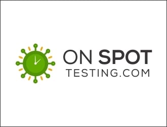 On Spot Testing .com logo design by AnandArts