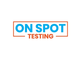On Spot Testing .com logo design by aryamaity