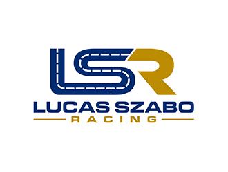 Lucas Szabo Racing logo design by ndaru