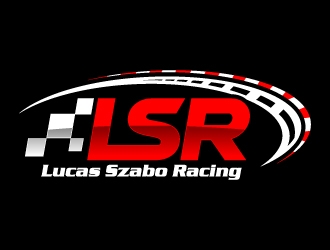 Lucas Szabo Racing logo design by jaize
